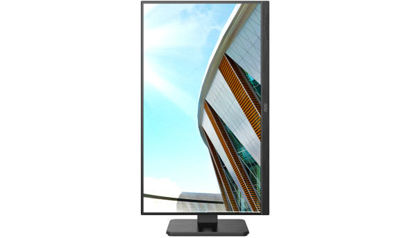 TFT 27" AOC 27P2C IPS, HDMI, DP, USB 3.2, Pivot, колонки, чорний - 569440