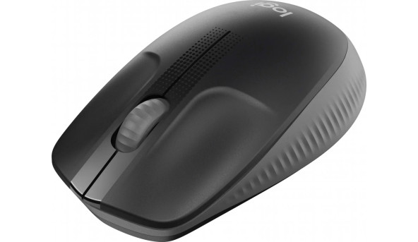 Мишка Logitech M190 бездротова, Full size, Charcoal - 569445
