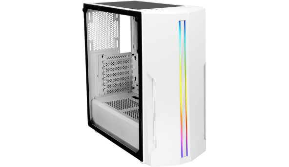 Корпус Xilence XILENT WHITE BLADE RGB X512.W.RGB 2xUSB3.0, без БЖ ATX - 569621