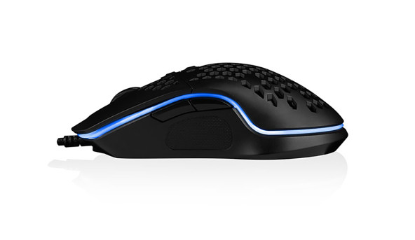 Мишка LogicConcept Starr One Light 6400dpi, 7кн., RGB, чорна - 569634
