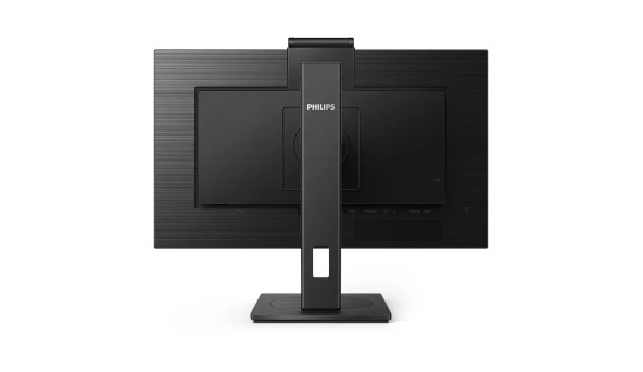 TFT 23.8" Philips 242B1H, IPS, D-SUB, DVI-D, DP, HDMI, Cam, USB, pivot, колонки, чорний - 569699