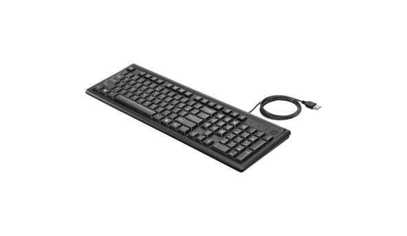 Клавіатура дротова HP 100, чорний