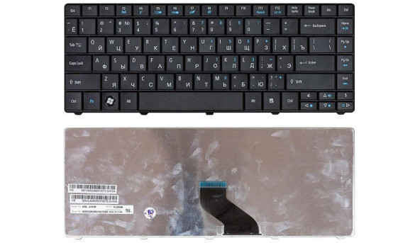 Клавіатура для ноутбука Acer TravelMate 8371, 8371G, 8471, 8471G Black, RU