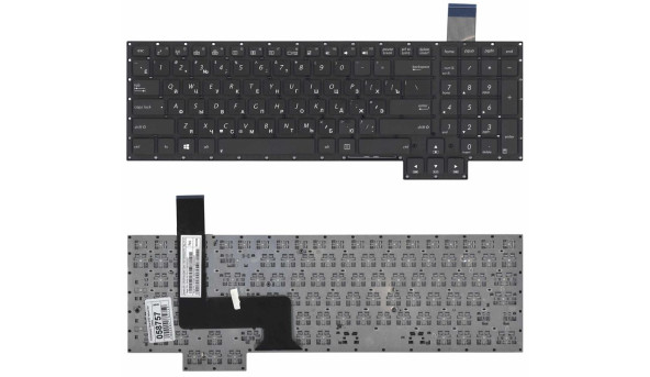 Клавіатура для ноутбука Asus (G750), Black (No Frame) RU