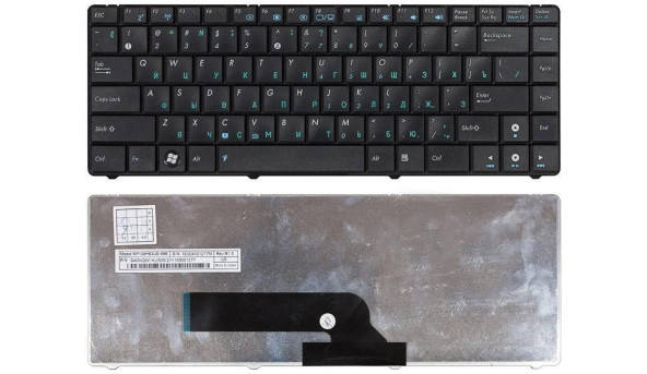 Клавиатура для ноутбука Asus (K40, K40AB, K40AC, K40AD, K40AF, K40AC) Black, RU