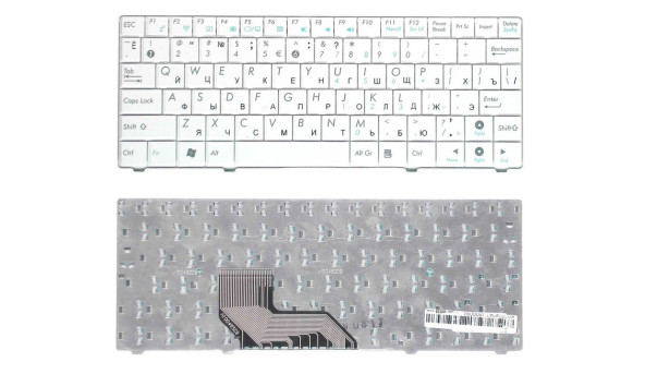 Клавіатура для ноутбука Asus T91MT White, RU