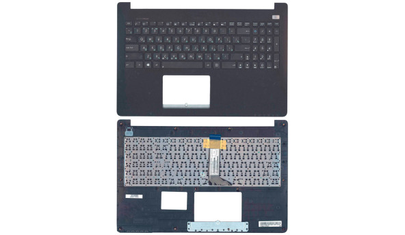 Клавіатура для ноутбука Asus (X502) Black, (Black TopCase) RU