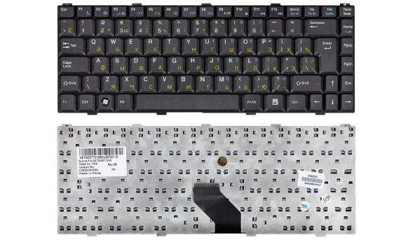 Клавіатура для ноутбука Asus (Z96, Z96J, Z96F, S96J, S9, S96) Black, RU