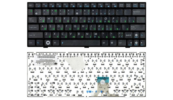 Клавіатура для ноутбука Asus EEE PC 1000H Black, Black Frame, RU