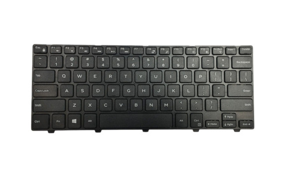 Клавіатура для ноутбука Dell (14-3000) Black, (Black Frame), US