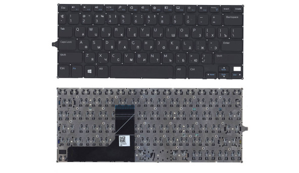 Клавіатура для ноутбука Dell Inspiron (11-3147) Black, (No Frame), RU