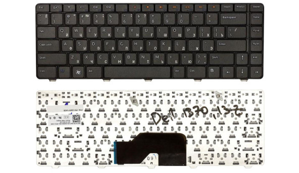Клавіатура для ноутбука Dell Inspiron (1370, 13Z) Black, RU