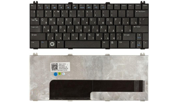 Клавіатура для ноутбука Dell Inspiron Mini (12, 1210) Black, RU