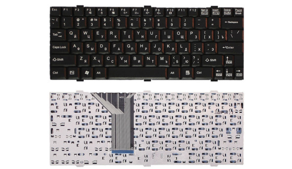 Клавіатура для ноутбука Fujitsu LifeBook (P5020, P5020D, P5010, P5010D) Black, RU