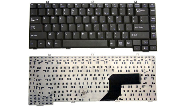 Клавіатура для ноутбука Gateway (NA1, QA1, E265, E475) Black, RU