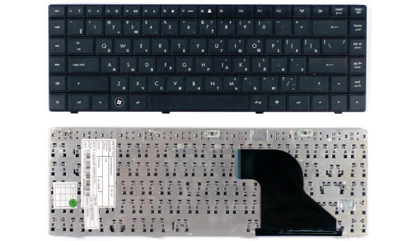 Клавіатура для ноутбука HP Compaq (620, 621, 625) Black, RU