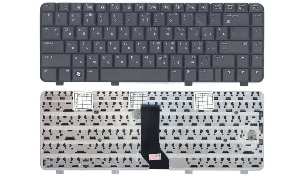 Клавіатура для ноутбука HP Compaq (6520S, 6720S, 540, 550) Black, RU