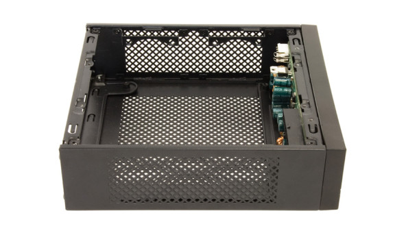 Корпус Chieftec COMPACT IX-03B-OP miniITX, без БЖ, SLIM FF - 570173