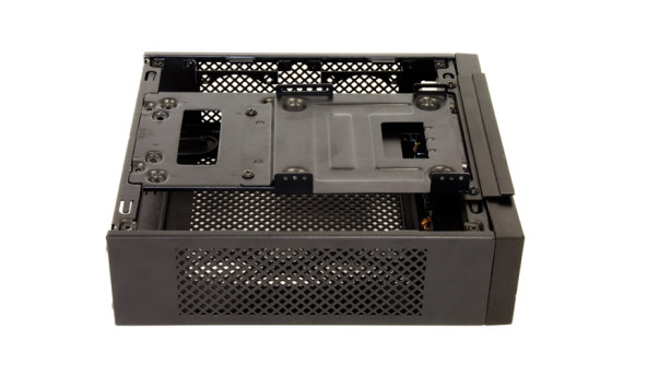 Корпус Chieftec COMPACT IX-03B-OP miniITX, без БЖ, SLIM FF - 570173