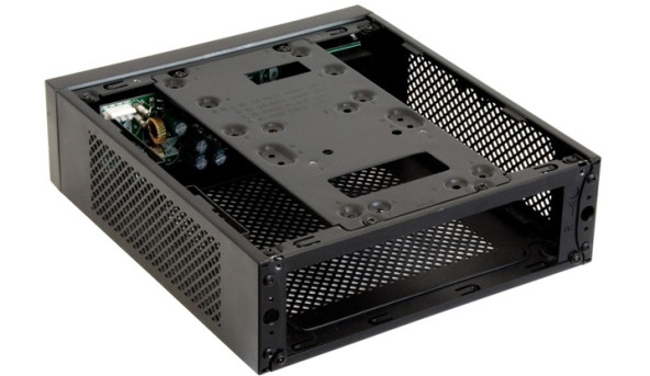 Корпус Chieftec COMPACT IX-03B-OP miniITX, без БЖ, SLIM FF - 570173