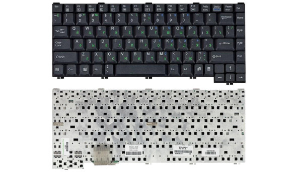 Клавіатура для ноутбука HP Compaq Presario (1200) Black, RU
