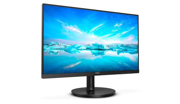 TFT 27" Philips 271V8LA, VA, 75Hz, D-Sub, HDMI, колонки, чорний - 570180