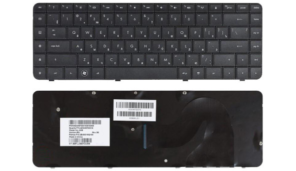 Клавіатура для ноутбука HP Compaq Presario CQ62, CQ56, G62 чорний, RU