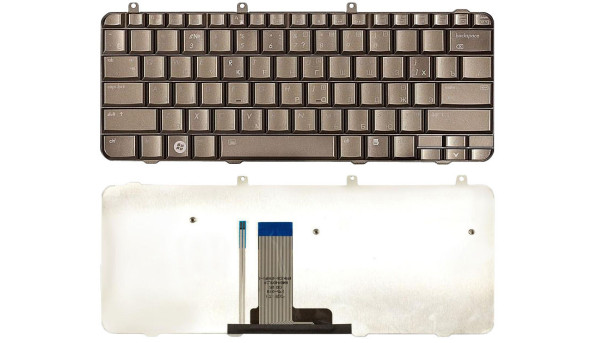 Клавіатура для ноутбука HP Pavilion (D3-1000, DV3Z-1000) з підсвіткою (Light), Bronze, RU
