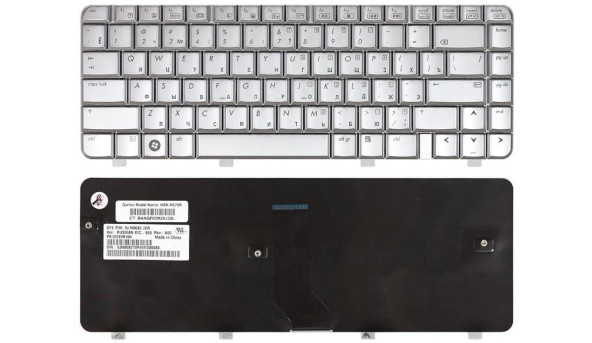 Клавіатура для ноутбука HP Pavilion (DV4-1000) Silver, RU