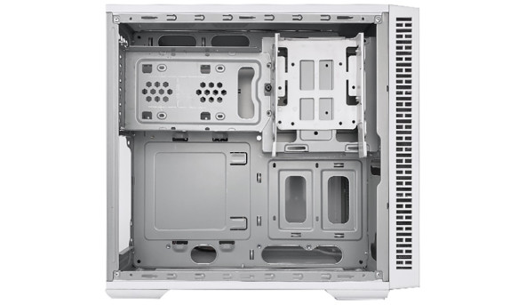 Корпус Chieftec UNI UK-02W-OP ATX, без БЖ, White - 570245