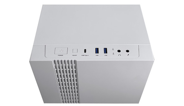 Корпус Chieftec UNI UK-02W-OP ATX, без БЖ, White - 570245