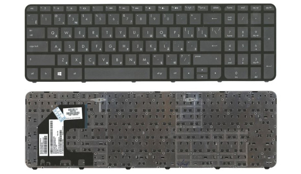 Клавіатура для ноутбука HP Pavilion (SleekBook 15-B) Black, (Black Frame) UA