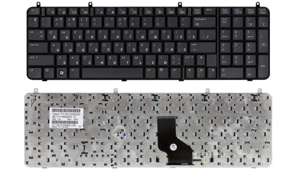 Клавіатура для ноутбука HP Presario (A945, A909, A900) Black, RU