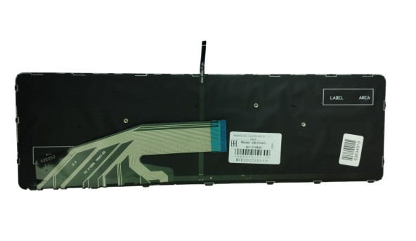 Клавіатура для ноутбука HP ProBook (450 G3, 455 G3, 470 G3, 450 G4, 455 G4, 470 G4) з підсвіткою (Light), Black, (Black Frame), RU