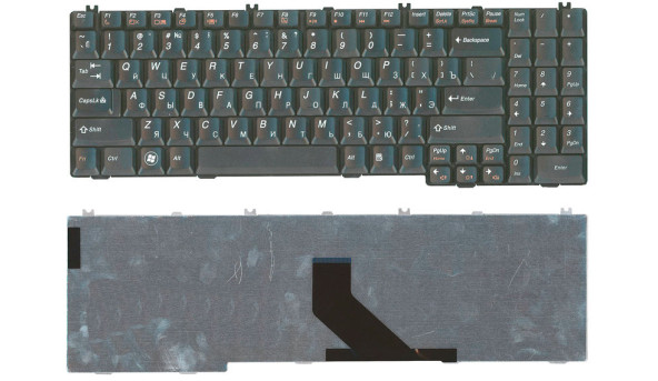 Клавіатура для ноутбука Lenovo (B550, B560, V560, G550, G550A, G550S, G555, G555A) Чорний, RU