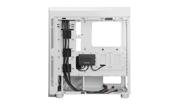 Корпус Chieftec SCORPION III GL-03W-OP 4x120mm A-RGB, ATX, без БЖ, White - 570339