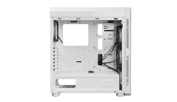 Корпус Chieftec SCORPION III GL-03W-OP 4x120mm A-RGB, ATX, без БЖ, White - 570339