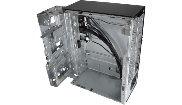 Корпус Chieftec UNI BS-10B-300 mATX , БЖ 300W, SLIM FF, USB Type C, CardReader - 570379