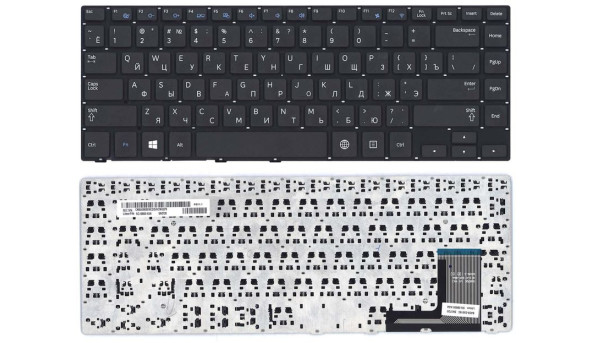 Клавіатура для ноутбука Samsung (470R4E, BA59-03619C) Black, (No Frame), RU