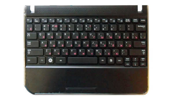 Клавіатура для ноутбука Samsung N210 Black, Black TopCase, RU