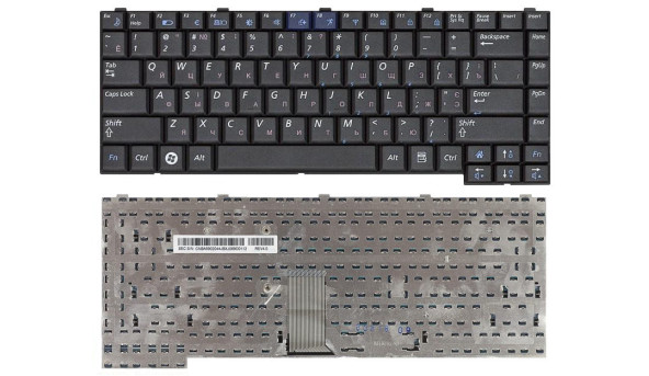 Клавіатура для ноутбука Samsung (R510, R560, R60, R70, P510, P560) Black, RU
