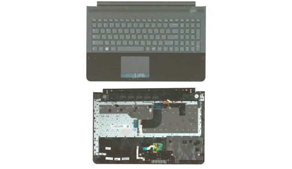 Клавіатура для ноутбука Samsung (RC510) Black, (Black TopCase), RU