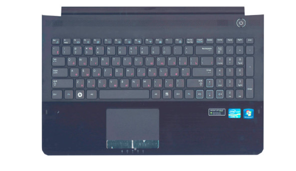Клавіатура для ноутбука Samsung (RC520) Black, (Black TopCase), RU