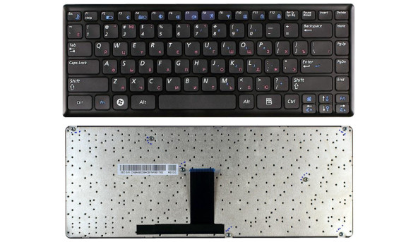 Клавіатура для ноутбука Samsung (X460) Black, (Black Frame), RU