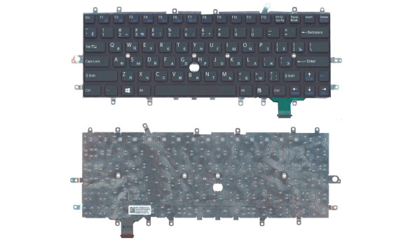 Клавіатура для ноутбука Sony Vaio (SVD11) Black, (No Frame), RU