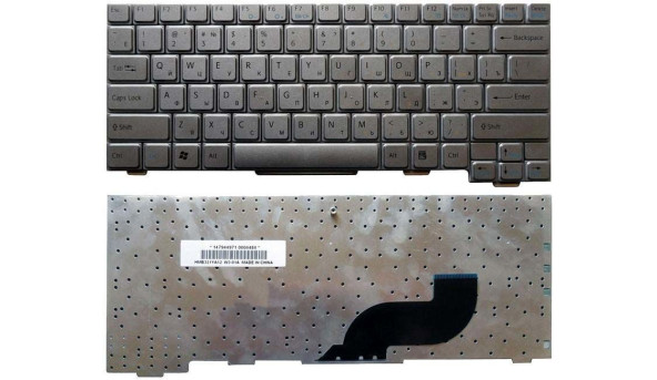 Клавіатура для ноутбука Sony Vaio (VGN-TX) Silver, RU
