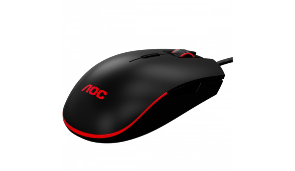 Мишка AOC GM500 ігрова, 5000dpi., 8кн., RGB PMW3325 чорна - 570618
