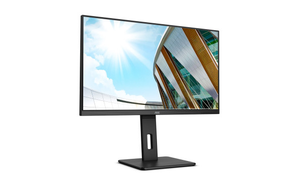 TFT 31.5" AOC U32P2CA, VA, UHD, DP, HDMI x 2, USB-C, Pivot, HAS, колонки, чорний - 570705