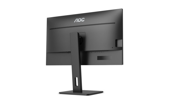 TFT 31.5" AOC U32P2CA, VA, UHD, DP, HDMI x 2, USB-C, Pivot, HAS, колонки, чорний - 570705