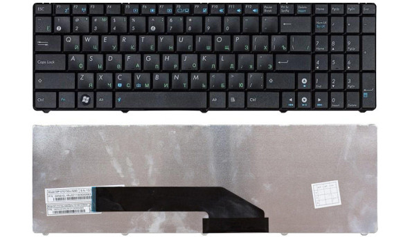 Клавиатура для ноутбука Asus (K50, K60, K70) Black, RU